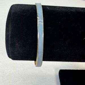 Small Blue Bracelet With Gold Tone